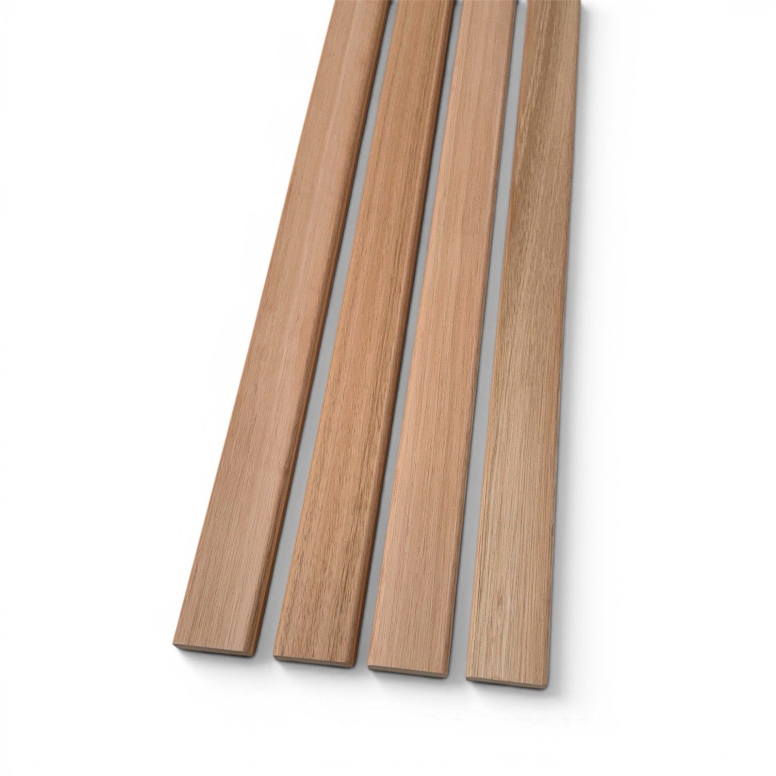 Red Grandis Bench Slats Set 1220mm Hardwood Garden Bench Slat Set Rounded Edges