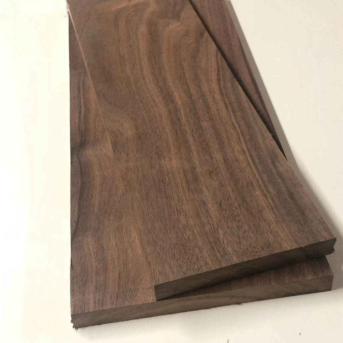Solid Walnut Gsf Walnut boards, Kiln Dried Walnut, Planed Solid Walnut - 45mm (4.5cm) T ...