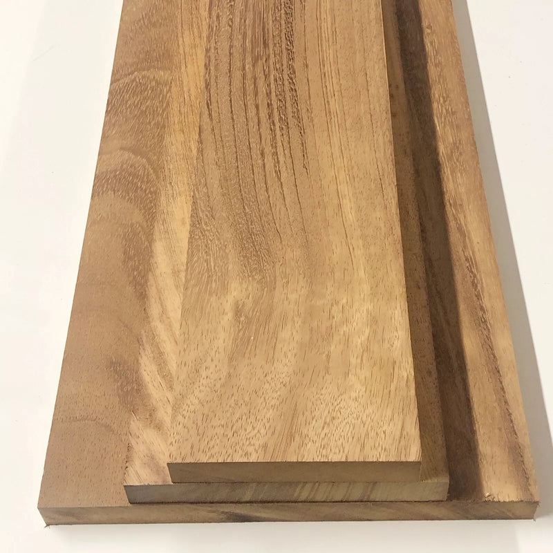 Iroko boards, Kiln Dried Iroko, Planed Iroko - 95mm (9.5cm) Thick