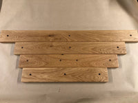 Oak boards (European) , Kiln Dried Oak , Planed Solid Oak - 22mm (2.2cm) Thick