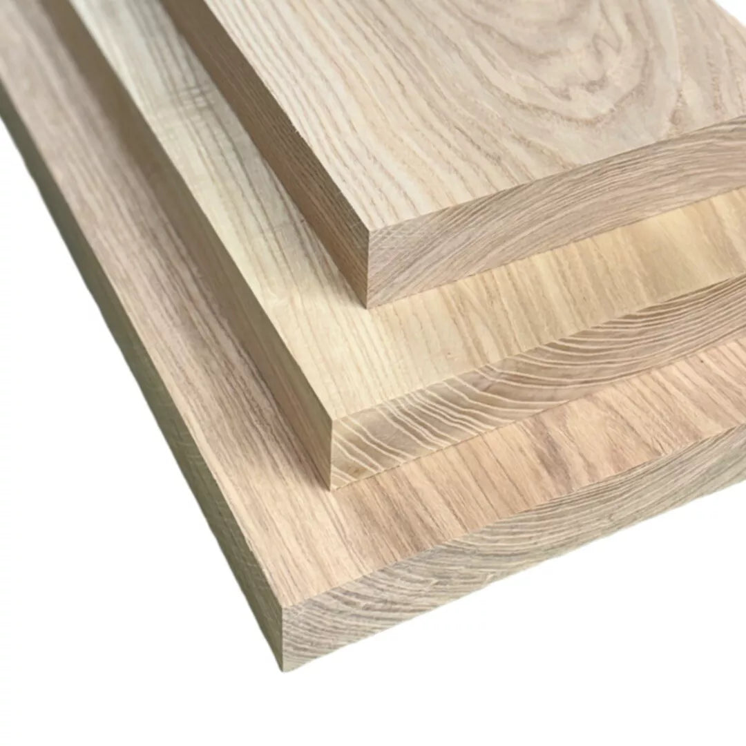 Complete Ash Paper Ash boards (American) , Kiln Dried Ash , Planed Solid Ash - 45mm (4.5c ...