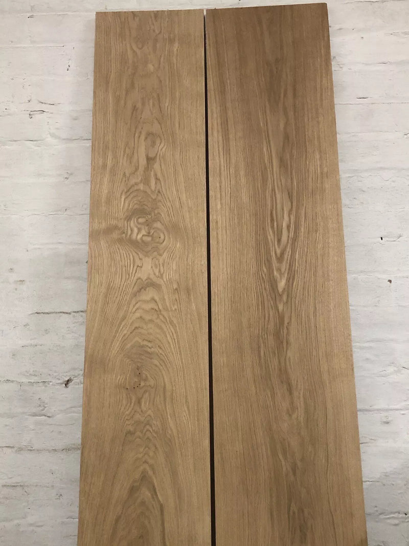 Oak boards (European) , Kiln Dried Oak , Planed Solid Oak - 27mm (2.7cm) Thick