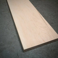 Maple boards, Kiln Dried Maple, Planed Solid Maple - 33mm (3.3cm) Thick