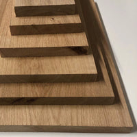 Oak boards (European) , Kiln Dried Oak , Planed Solid Oak - 22mm (2.2cm) Thick