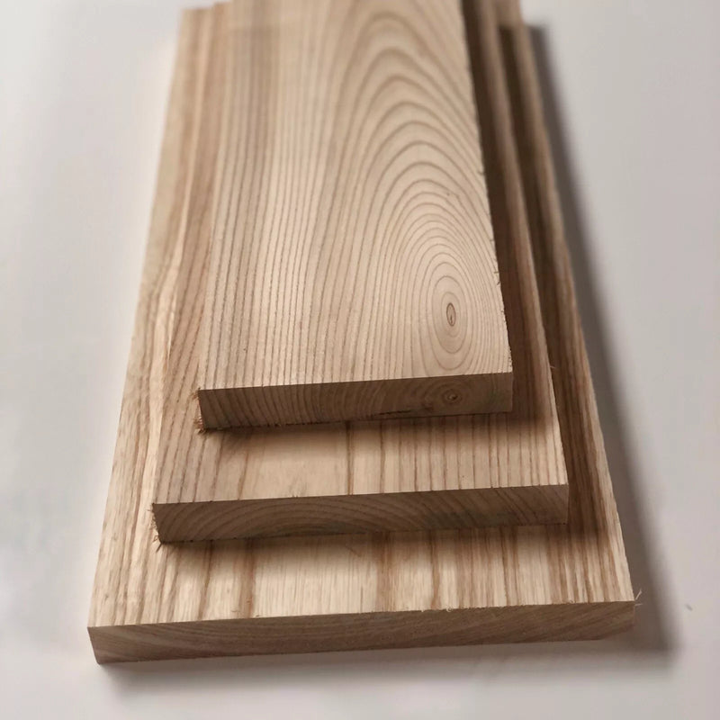 Ash boards (American) , Kiln Dried Ash , Planed Solid Ash - 27mm (2.7cm) Thick